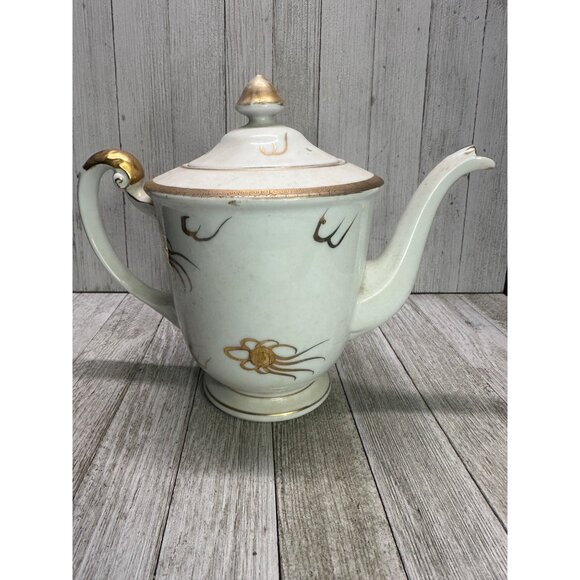 Vintage Hayasi Teapot Gold Dragon Dragonware Painted Porcelain Decorative Japan - Picture 3 of 10